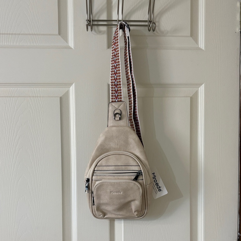 Beige Crossbody Bag